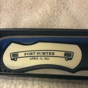 Fort Sumter Commemorative Knife